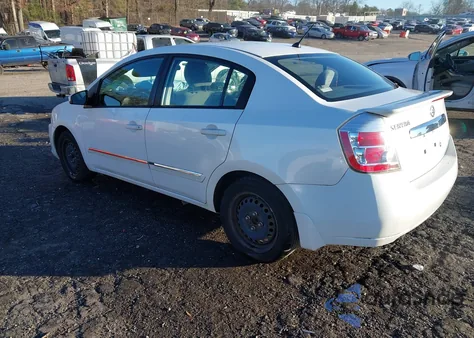 2012 Nissan Sentra 2.0 S from USA, damaged, VIN 3N1AB6AP2CL682418